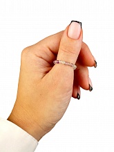 картинка Элитное кольцо Из натурального камня Флюорит от магазина Wolves